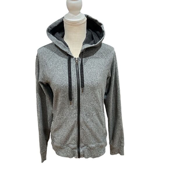Lululemon Split Hoodie in Heathered Sparkle Black - Picture 2 of 8